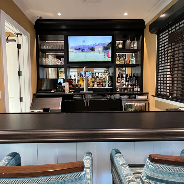 Clubhouse bar