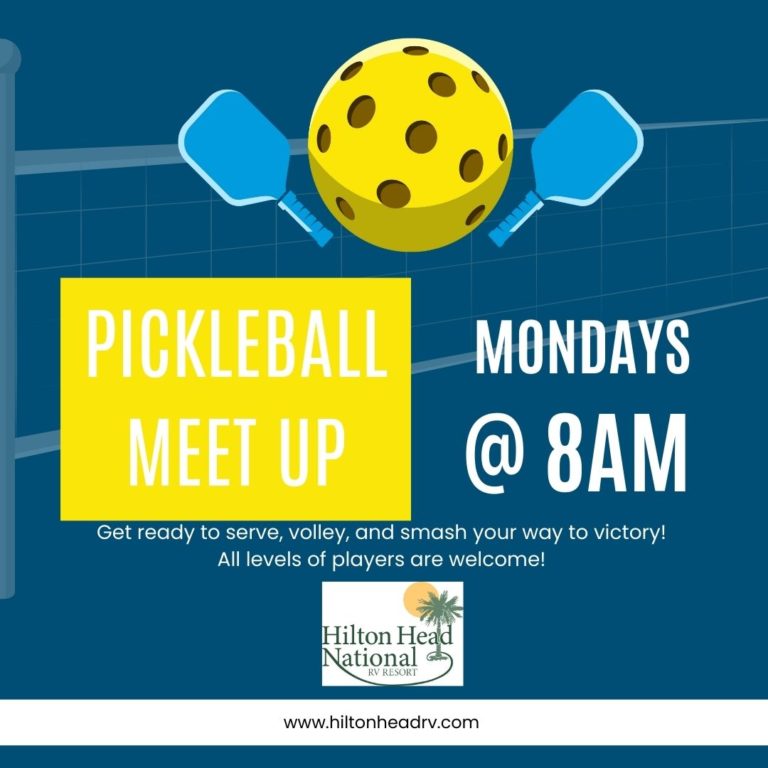Pickleball Meetup Hilton Head National RV